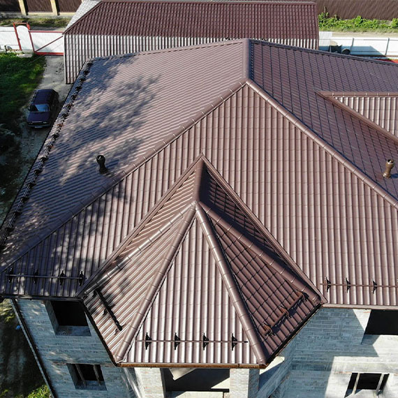 Монтаж сложной крыши и кровли в Гусеве и Калининградской области
